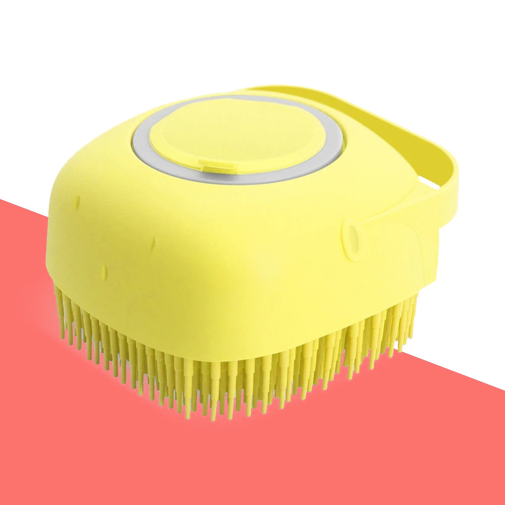 Pet Shampoo Massager Brush Comb Grooming Scrubber